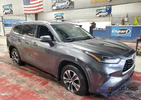 2021 Toyota Highlander Xle from USA, damaged, VIN 5TDGZRBH3MS123029